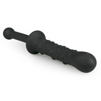 The Handler Dildo Met Handvat - Zwart