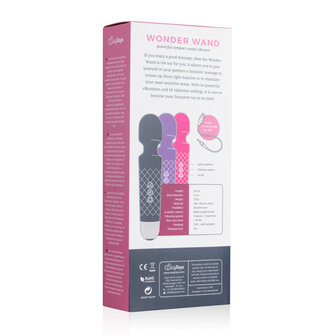 EasyToys Mini Wand Vibrator - Zwart