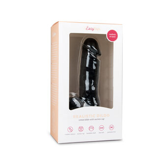 Realistische Dildo Met Balzak- 17,5 cm