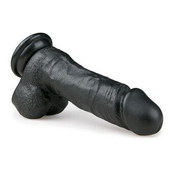 Realistische Dildo Met Balzak- 17,5 cm