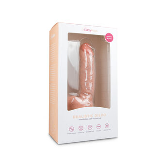 Realistische Dildo Met Balzak - 22,5 cm