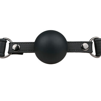 Easytoys ball gag met grote siliconen bal