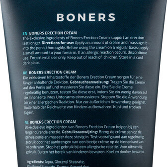 Boners Erectiecr&egrave;me - 100 ml