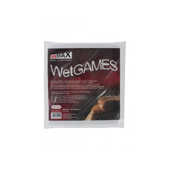 SexMAX WetGAMES Laklaken 180 x 220 cm - Wit