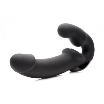 Urge Strapless Strap-On Vibrator - Zwart