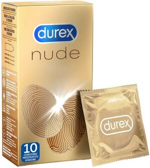 Durex Nude No Latex - 10 Stuks