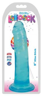 Lollicock - Dildo Slim Stick -  Berry Ice - 20.3 cm