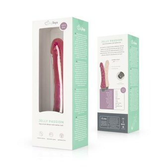 Jelly Passion - Realistische Vibrator - Roze