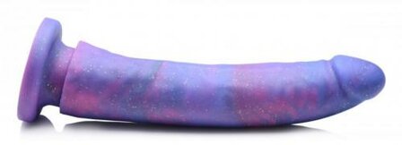 Magic Stick Siliconen Dildo Met Glitters - 20 cm