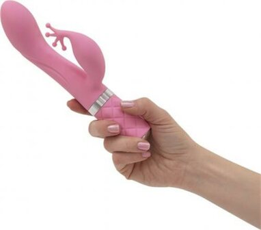Pillow Talk - Kinky Rabbit &amp; G-Spot Vibrator - Roze