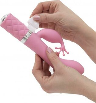 Pillow Talk - Kinky Rabbit &amp; G-Spot Vibrator - Roze