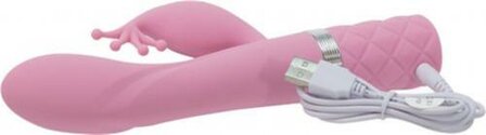 Pillow Talk - Kinky Rabbit &amp; G-Spot Vibrator - Roze