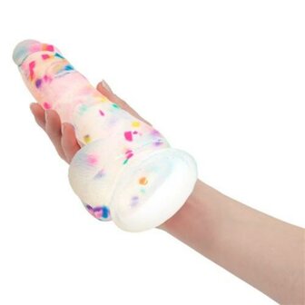 Addiction - Party Marty Confetti Dildo - 18 cm