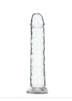 Crystal Addiction - Transparante Dildo - 18 cm