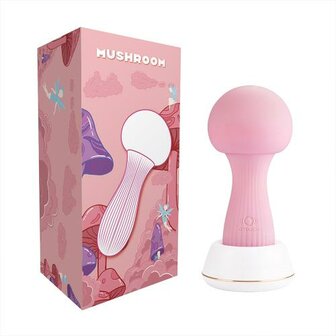 OTOUCH - Mushroom Siliconen Wand Vibrator - Roze