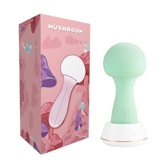 OTOUCH - Mushroom Siliconen Wand Vibrator - Teal