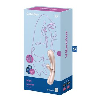 Satisfyer Hot Lover Connect App - Zilver Champagne