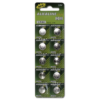 LR44 Knoopcel Batterijen - 10 stuks