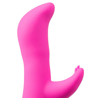 Siliconen vibrator 10 standen - Roze