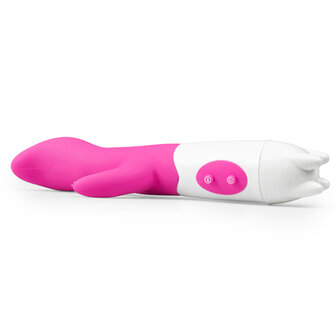 Siliconen vibrator 10 standen - Roze