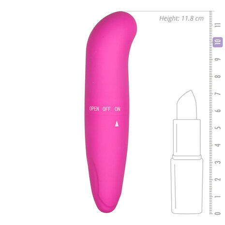 Mini G-spot vibrator - roze