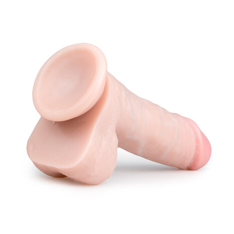 Realistische Dildo Met Balzak - 17,5 cm