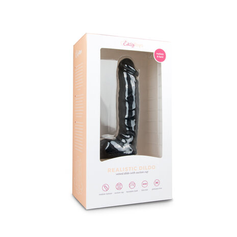 Realistische Dildo Met Balzak - 22,5 cm