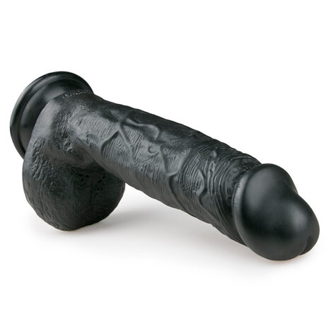 Realistische Dildo Met Balzak - 22,5 cm