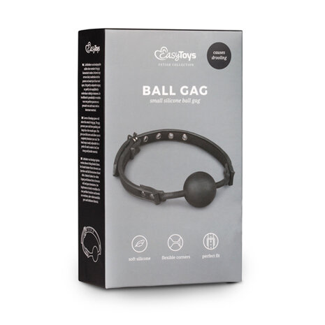 Ball gag met siliconen bal