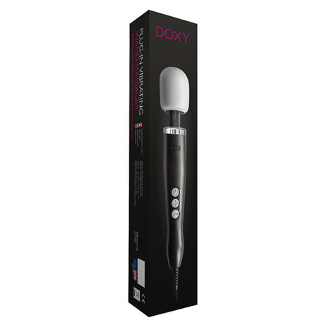 Doxy Wand Vibrator Original - Zwart