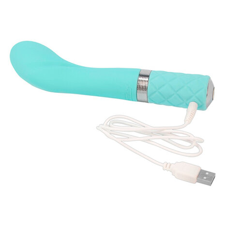 Pillow Talk - Sassy G-Spot Vibrator - Teal