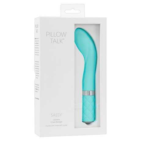 Pillow Talk - Sassy G-Spot Vibrator - Teal