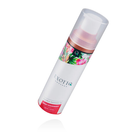 Exotiq Massageolie Sweet Strawberry - 100 ml