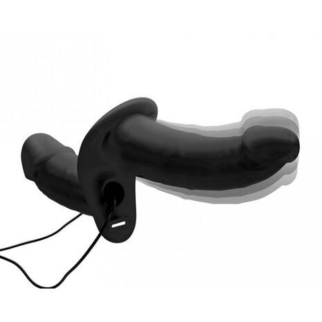 Power Pegger Dubbele Strap-On Vibrator