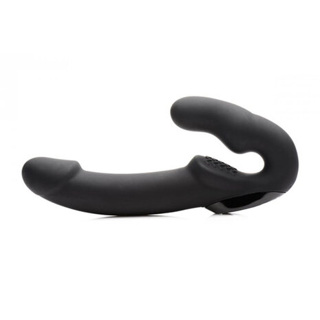 Urge Strapless Strap-On Vibrator - Zwart