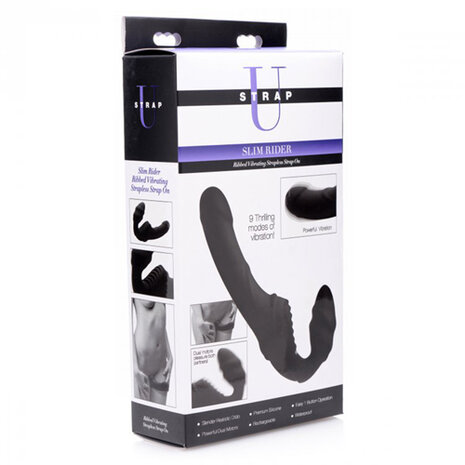 Slim Rider Strapless Strap-on Vibrator