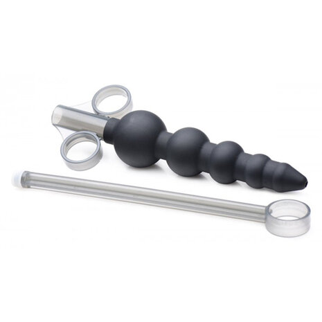 Glijmiddel Launcher met Oplopende Anal Beads