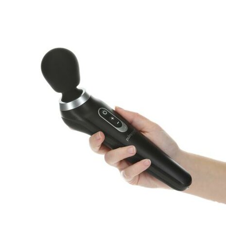 Palm Power -  Extreme Wand Vibrator - Zwart