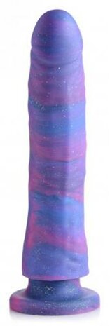 Magic Stick Siliconen Dildo Met Glitters - 24 cm