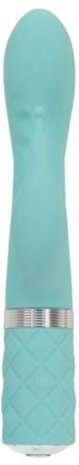 Pillow Talk - Kinky Rabbit & G-Spot Vibrator - Teal
