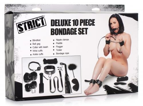 10-Delige Luxe Bondage Set