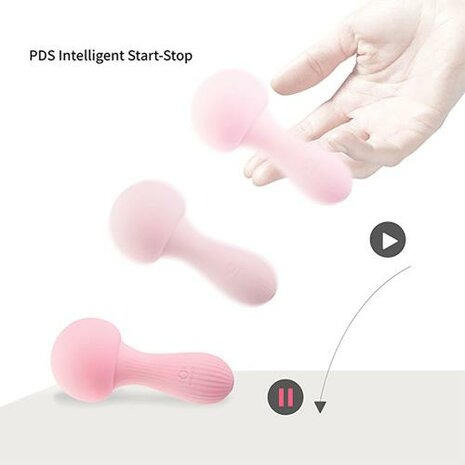 OTOUCH - Mushroom Siliconen Wand Vibrator - Roze