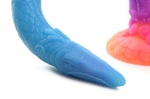 Glow-in-the-Dark Dragon Siliconen Anaal Dildo