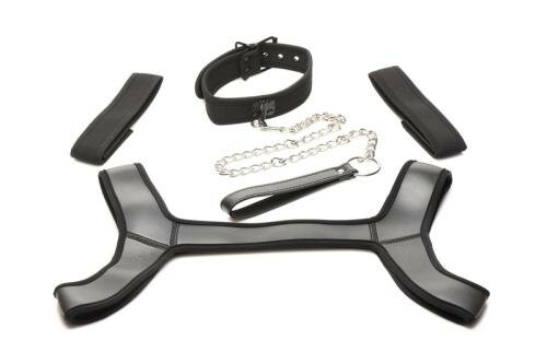 Complete Puppy Bondage Set - Zwart