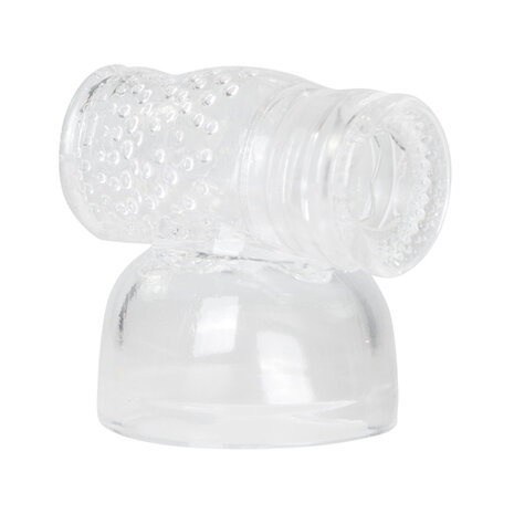 EasyToys Wand Collection – Doorzichtig opzetstuk met masturbator