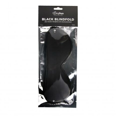 Leren oogmasker