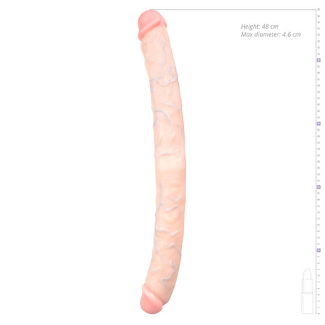 50cm dubbele dildo