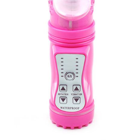 EasyToys Stotende Rabbit Vibrator - Roze