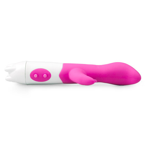 Siliconen vibrator 10 standen - Roze