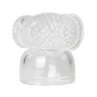 EasyToys Wand Collection ? Doorzichtig opzetstuk met masturbator